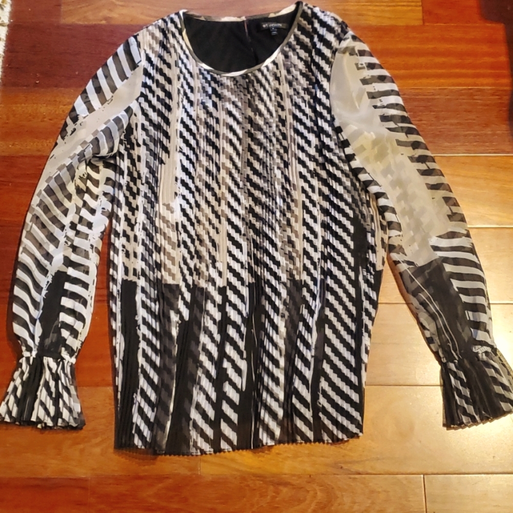 St John pleated blouse